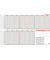 Urlaubsplaner 12-30, 15 Monate / 1 Seite, 985x600mm (HxB) (100x60cm), 2023, für 40 Mitarbeiter, 2026