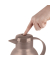 Thermoskanne Samba 1L taupe-transparent