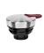 Thermoskanne Soft Grip N4120500, weinrot, 1,5 Liter