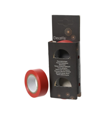 Fensterklebeband  2ST rot