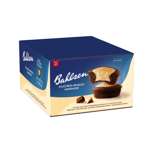 4017100048524 - Kuchen Snack Marmor 55ST 4017100048524 55 Stück
