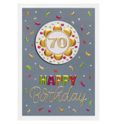 Geburtstagskarten 786-1031 Jubiläumsjahr