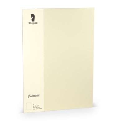 Briefpapier Briefbogen 220712512, creme, A4, 220g