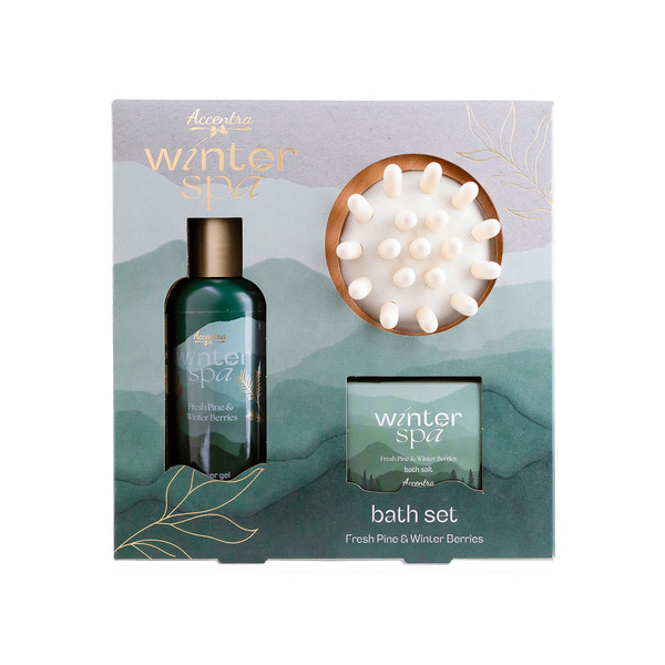 4015953741302 - Badeset Winter Spa Massagebürste 4015953741302 ACCentra