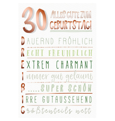 Geburtstagskarten 52-3151 11,5x17cm 115mm x 170mm (BxH) bunt