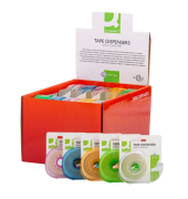 Klebeband KF27009, 19mm x 33m, farbig sortiert
