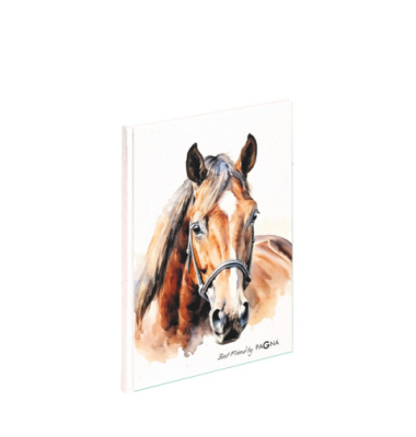 Notizbuch A5 brown horse 128S