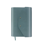 Notizbuch und Pen petrol