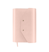 Notizbuch und Pen peach