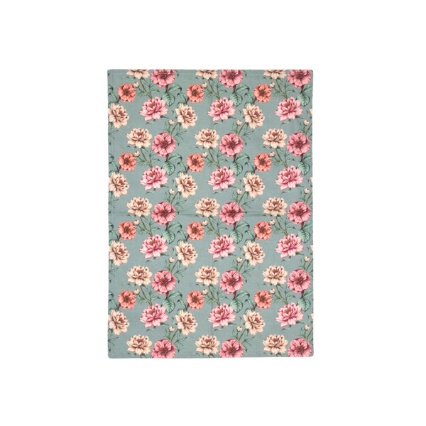 5 Stück Rössler Geschirrtuch 13841593100, Valentina, Floral, 70x50cm 4014970495649 Rössler
