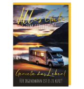 Geburtstagskarten 5000-25123 11,5x17 cm 115mm x 170mm (BxH) Camper bunt