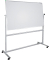 Stativdrehtafel-Whiteboard U-Act!Line, STC903, 200x100cm, lackiert, Aluminiumrahmen