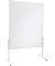 Moderationstafel U-Act! Line, 120x150cm, Karton + Karton (beidseitig), pinnbar, weiß + weiß
