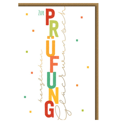 Karte zur best. Prüfung