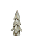 Weihnachtlicher Deko Baum Porzellan creme