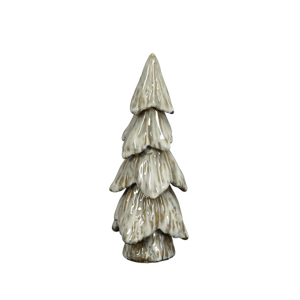 2 Stück Alpedia Weihnachtlicher Deko Baum Porzellan creme 4060706230336 Alpedia