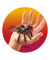 Spinne Grusel sortiert