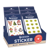 Weihnachtsetikett sortiert