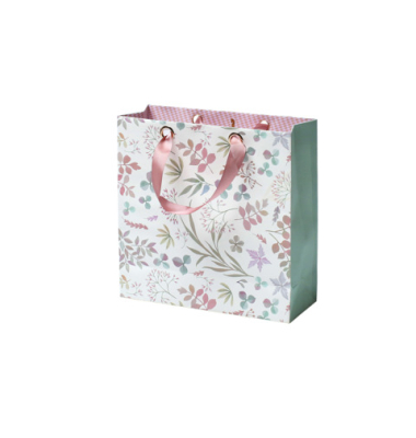 Geschenktasche 13681596000 Geschenktragetasche, Madeira Leaves, 230mm x 230mm