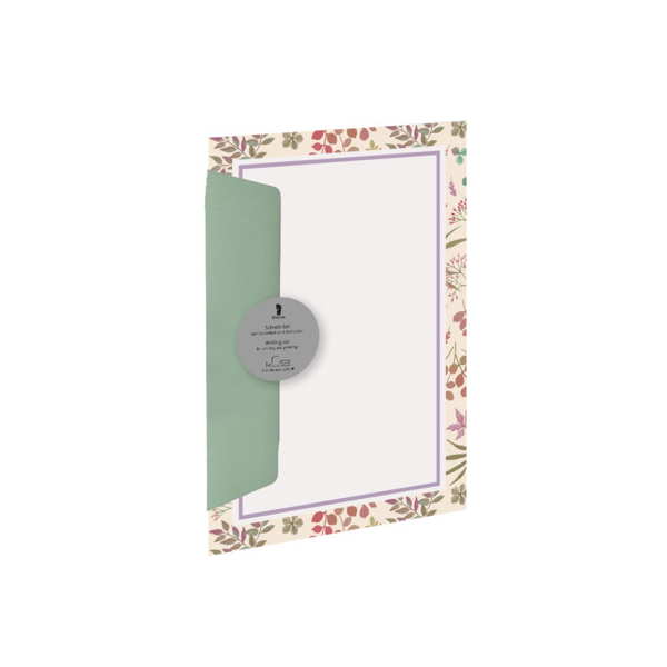 5 Stück Rössler Briefpapier Design Papier Pack 11341596800, bunt 4014970495540 Rössler 5 Stück