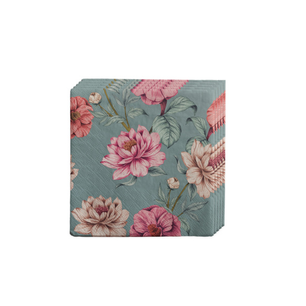 6 Stück Rössler Motivservietten 13861593000 / Valentina Floral, 3-lagig, 16,5x16,5cm 4014970495670 Rössler 20 Stück