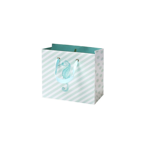 8 Stück Rössler Geschenktasche 13701592000 Geschenktragetasche, Seepferdchen, 150mm x 13cm 4014970489617 Rössler
