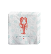 Motivservietten 13861592200 / Hummer, 3-lagig, 16,5x16,5cm