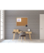 Korktafel 180x120cm Alurahmen braun
