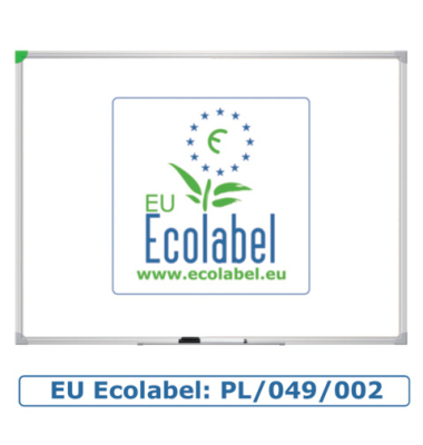 Whiteboardtafel 120x90cm Alurahmen weiß