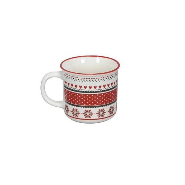 2 Stück Alpedia Weihnachtlicher  Becher rotweiß 4060706071830 Alpedia