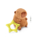 Weihnachtlicher Plüschfigur Capybara sortiert
