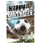 Geburtstagskarten 51-10057 Fußballer bunt