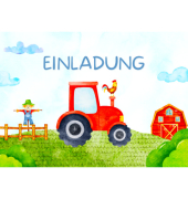 Einladungskarten 50-033 farbig sortiert