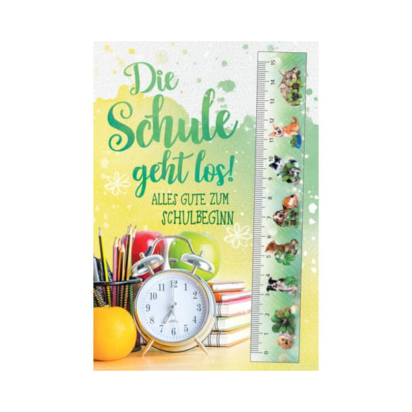 6 Stück Alpedia Glückwunschkarten 60-6195 9004546501008 Alpedia