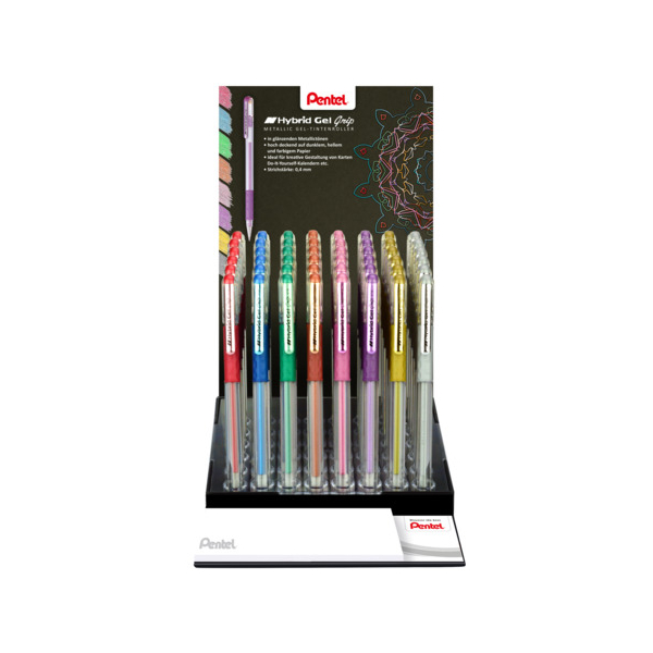48 Stück Pentel Tintenroller Hybrid  Pentel