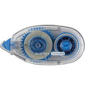 Kleberoller TG210 TG, 8,4mm x 10m, transparent/blau