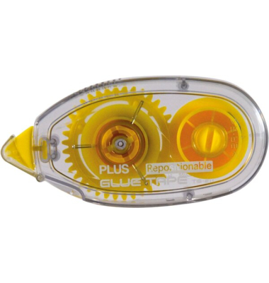 Kleberoller TG210 TG, 8,4mm x 10m, transparent/gelb