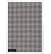 Sichth&uuml;llen FL127 Camouflage 89891, A4, transparent, transluzent genarbt, oben & rechts offen, 