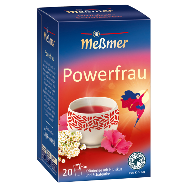 4002221048508 - Tee Powerfrau 107851 Hibiskus und Schafgarbe in Beuteln 4002221048508 20 Stück