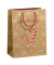 Weihnachtlicher Geschenktragetasche Kraftpapier