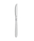 12 Amefa Messer Scandinave silber poliert