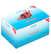 Gummiband 200x6mm rot