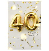 Geburtstagskarten 52-3394 11,5x17 cm 115mm x 170mm (BxH) Jubiläumsjahr