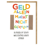 Glückwunschkarte Geldgeschenk