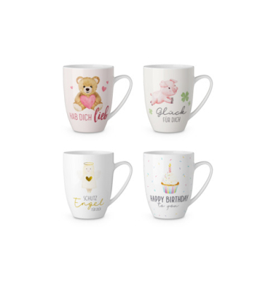 Kaffeebecher Liebe W&uuml;nsche Torte