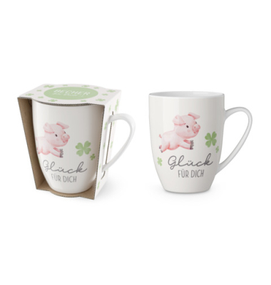 Kaffeebecher Liebe W&uuml;nsche Gl&uuml;ck