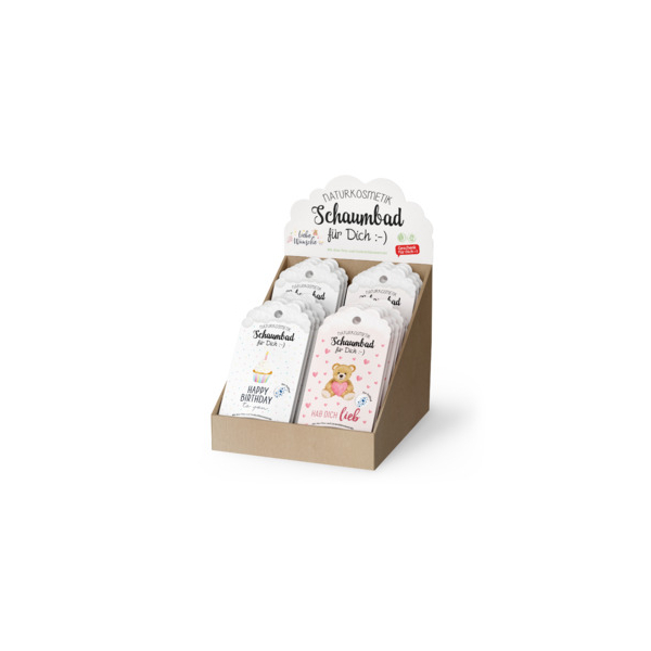 24 Stück LA VIDA Schaumbad 113220 Liebe Wünsche, Lindenblüten, 24x40 ml, Beutel  LA VIDA 40 Milliliter