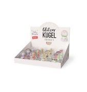 Glitzerkugel Liebe Wünsche sortiert