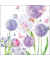 Motivserviette 33x33cm Blumenschönheit