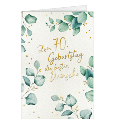 Geburtstagskarten 52-50270 Jubiläumsjahr bunt